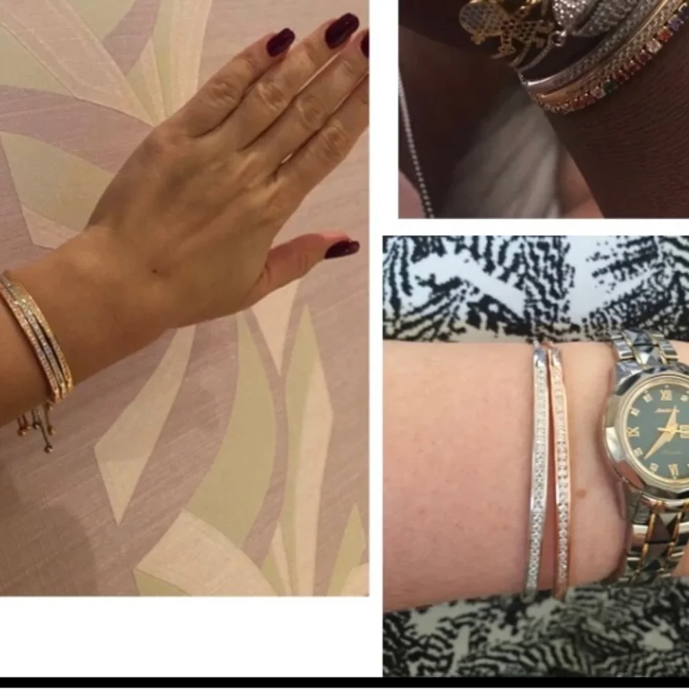 Swarovski Multicolor Crystal Bracelets - Picture 7 of 12
